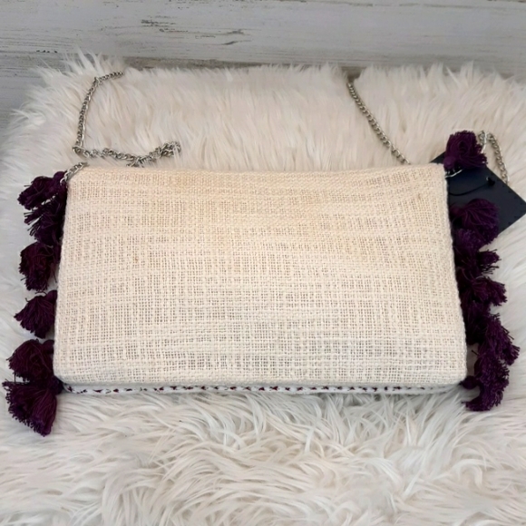 NWT ASMARA CROSSBODY/CLUTCH BEADED BAG - Picture 10 of 13